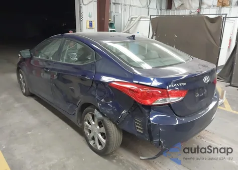2012 Hyundai Elantra Limited из США, поврежденный, VIN 5NPDH4AE6CH151475